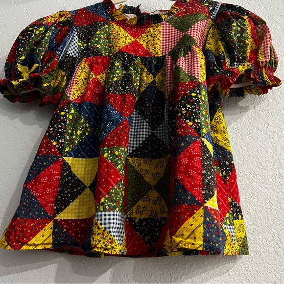 Doen Multicolor Patchwork Blouse - Picture 7 of 9